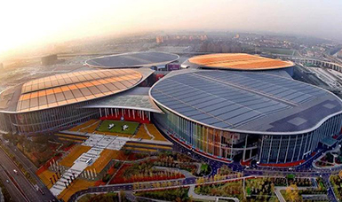 21屆中國國際工業(yè)博覽會開幕，李強(qiáng)、應(yīng)勇出席，虹潤公司參展